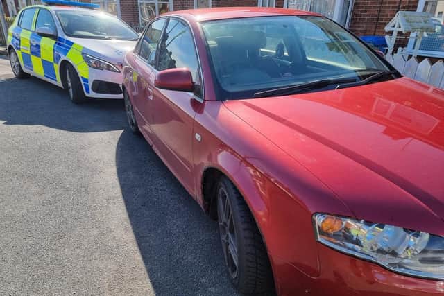 Police officers are appealing for information following the high-speed pursuit yesterday. Phone 101 quoting log 217 of 03/10/21 if you can help.