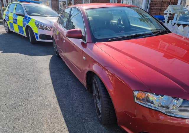 Police officers are appealing for information following the high-speed pursuit yesterday. Phone 101 quoting log 217 of 03/10/21 if you can help.