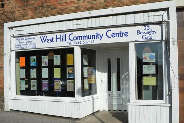 The former West Hill Community Centre. (
PA1241-8g)