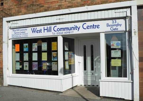 The former West Hill Community Centre. (
PA1241-8g)