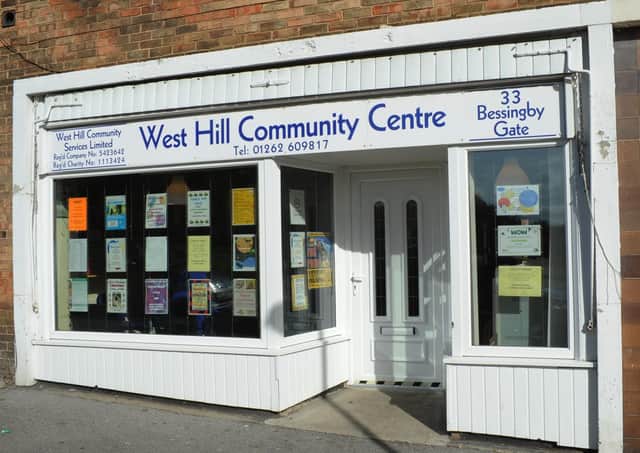 The former West Hill Community Centre. (
PA1241-8g)