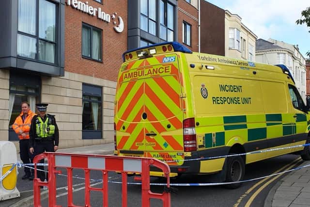 The incident response unit was in attendance