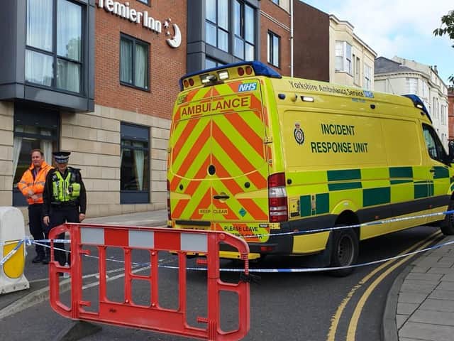 The incident response unit was amongst the first to arrive