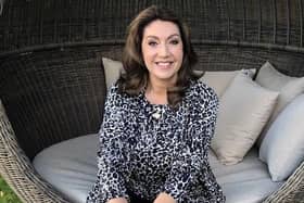 Singing star and much-loved TV presenter Jane McDonald was in Bridlington last week while filming on location. Photo courtesy of www.jane-mcdonald.com