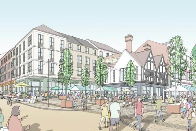 An artists impression of the proposals. (Scarborough Council)