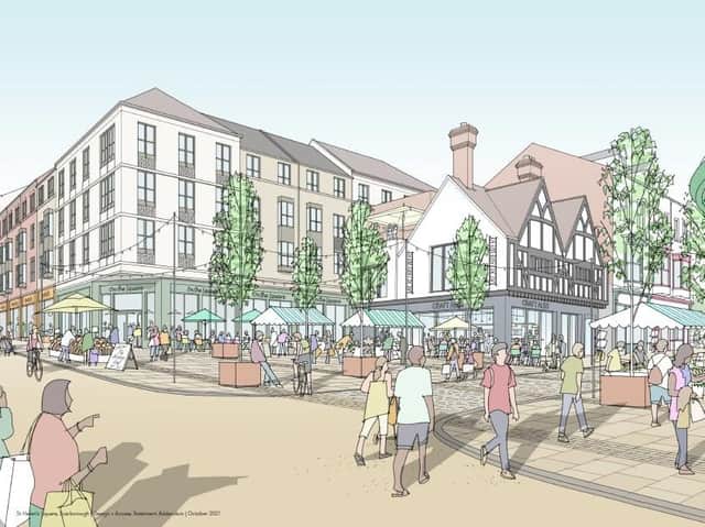An artists impression of the proposals. (Scarborough Council)