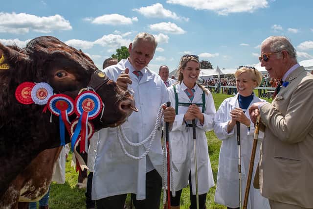 Prince Charles at the Great Yorkshire Show