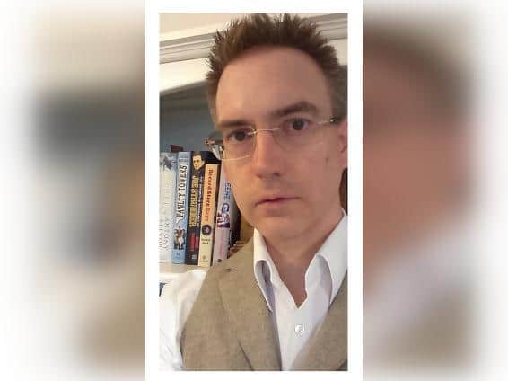 Whitborough books author Alistair Lavers.