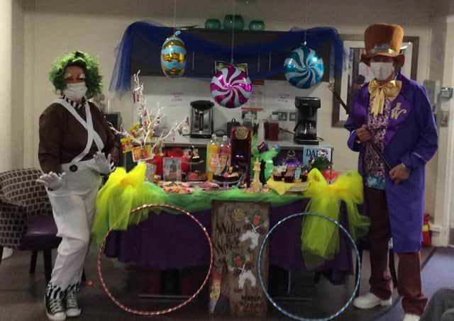 The Mallard Court event marked author Roald Dahl’s birthday and the residents chose to look at Charlie and the Chocolate Factory. Photo submitted