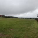 The under-used sports field off Whitby's Larpool Drive, which could soon be used as a cemetery site.