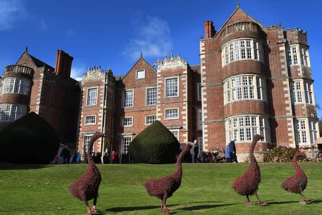 Visitors at Burton Agnes Hall will explore frightfully fun scenes.
