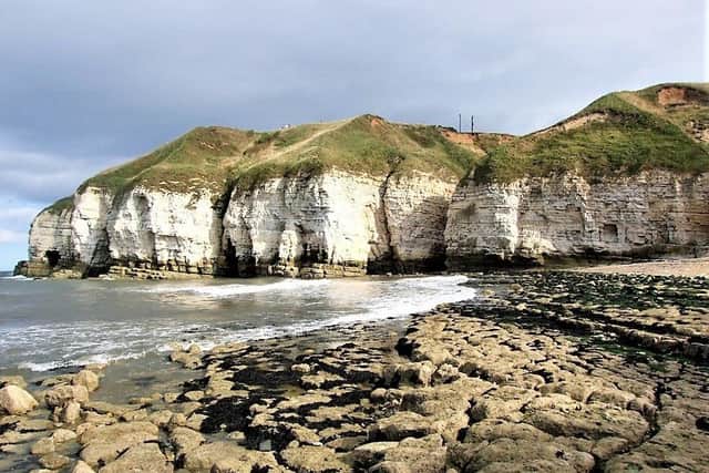 This excellent photograph of Thornwick Bay was snapped by Alan Flynn.