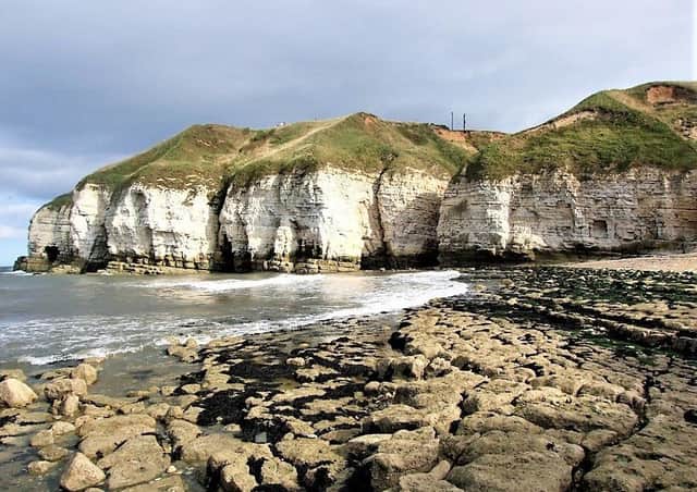 This excellent photograph of Thornwick Bay was snapped by Alan Flynn.