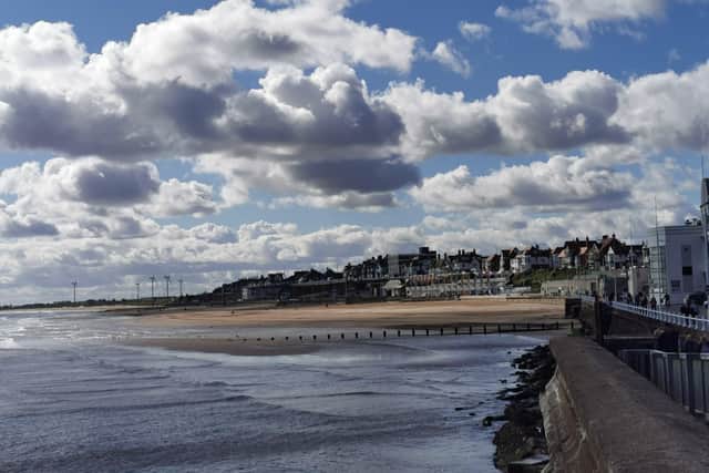 Paul Morrison’s photograph focuses on Bridlington’s south beach area and beyond.