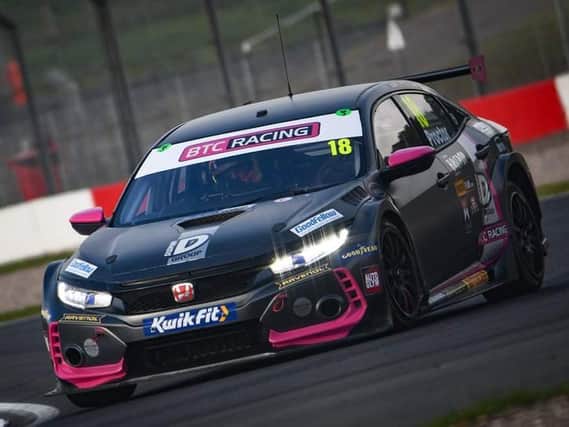 Senna Proctor in action at Donington Park
Photo by Gavin Proc Photography