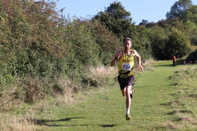 BRR's Scott Hargreaves in action at Bishop Wilton