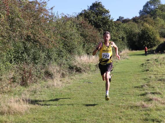 BRR's Scott Hargreaves in action at Bishop Wilton