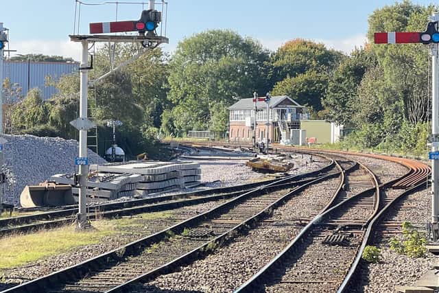 Major work is taking place to upgrade the signalling system and track in Bridlington later this month.Major work is taking place to upgrade the signalling system and track in Bridlington later this month.