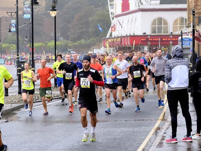 The early stages of the 2019 Yorkshire Coast 10k