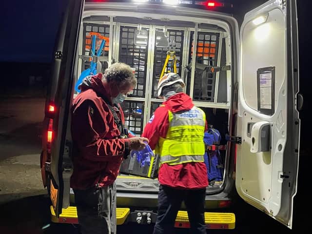 Rescuers were called to Dalby Forest on Wednesday to help an injured mountain biker. (Photo: Scarborough and Ryedale Mountain Rescue Team)