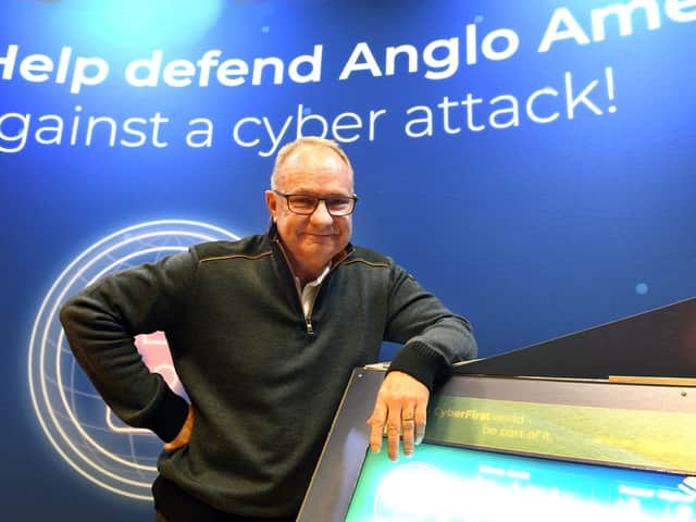 Anglo American CEO Mark Cutifani launches the company’s cyber-security apprenticeship scheme.