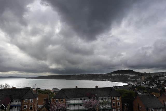 Scarborough is set for a cloudy, cold and frosty weekend, the Met Office has forecast.