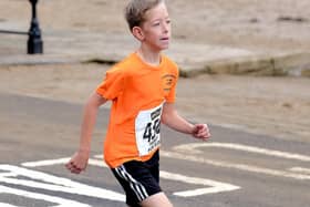 The winner of the Fun Run

Photo by Richard Ponter