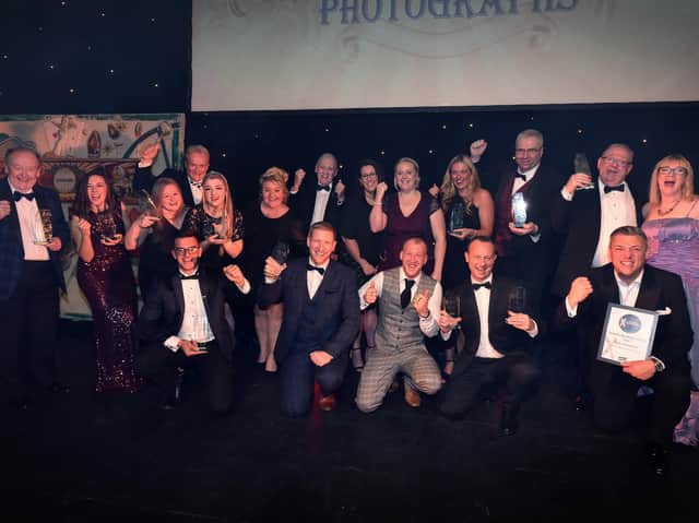 The winners from the last Business Awards in 2019. (JPI Media/ Richard Ponter)