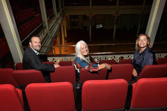 This year's judges Steve Bambridge, Su Richings and Kerry Hope at Scarborough Spa. (JPI Media/ Richard Ponter)