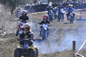 Youngsters on the course at Seamer Road. (JPI Media)