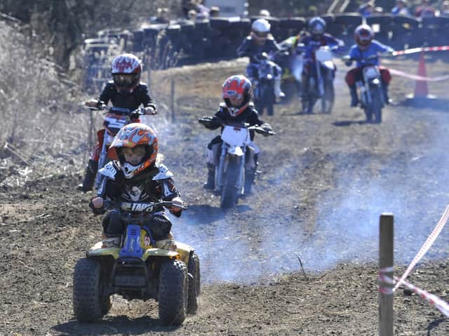 Youngsters on the course at Seamer Road. (JPI Media)