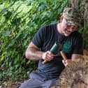 Woodcarver Allen Stichler has been back to Sewerby Hall and Gardens to complete 11 more exciting transformations of fallen trees.