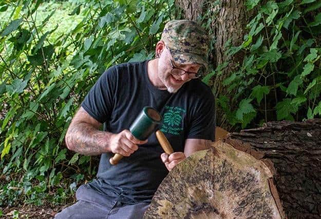 Woodcarver Allen Stichler has been back to Sewerby Hall and Gardens to complete 11 more exciting transformations of fallen trees.
