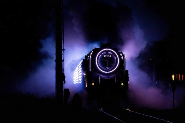 The Light Spectacular is on over October half-term week at the North Yorkshire Moors Railway.
