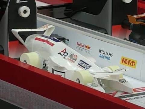 Scarborough UTC's students' entry in the F1 in Schools competition.