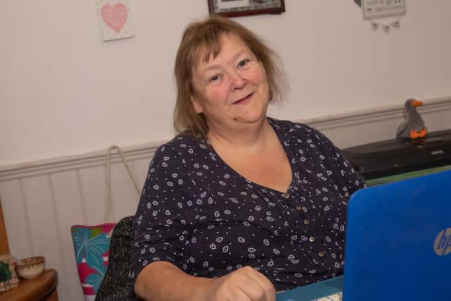 Sandra Boyce, who became involved with Citizens Online to help people get better connected.