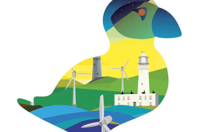 There will be 10 decorated puffin statues in Bridlington while others others will be at Flamborough/Bempton. Design by Leo Soph Welton