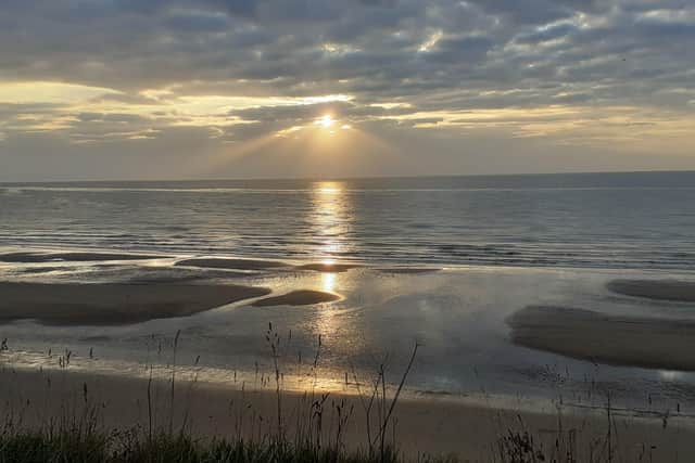Gary Sollitt captured this excellent scene at Sewerby Heads.