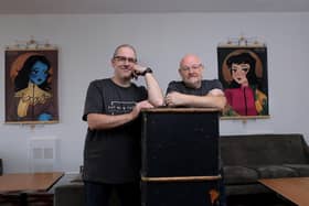 Eat Me Cafe owners Stephen Dinardo and Martyn Hyde at their premises at the SJT
