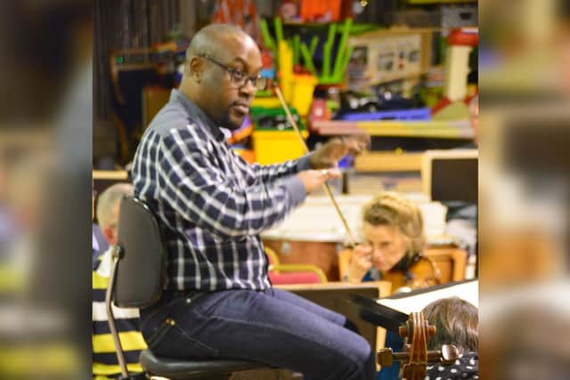 Shaun Matthew, musical director of Scarborough Symphony Orchestra, is looking forward to the first concert in 18 months