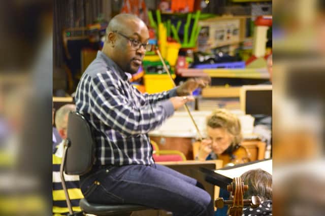 Shaun Matthew, musical director of Scarborough Symphony Orchestra, is looking forward to the first concert in 18 months