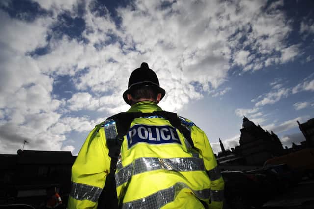 Police arrested the man who had been driving erratically