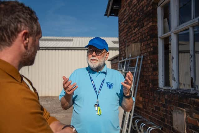 Scarborough Mates Men's Shed chairman Iain Hale.