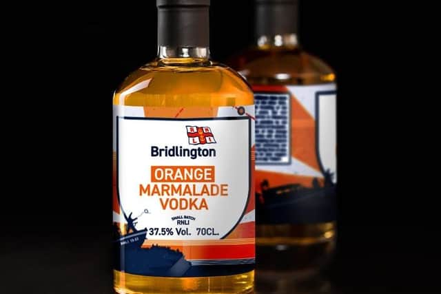 Sales of rum and an Orange Marmalade Vodka will help the RNLI team.
