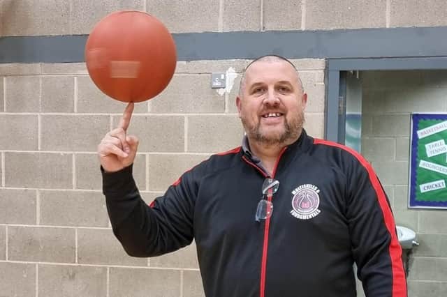The club, set up by Martin Roberts, is designed to help people with their mental health and wellbeing as well as learning basketball skills and movement skills.