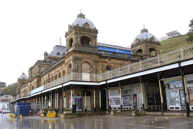 The Conservatives walked out of a council meeting in protest, which are currently held at Scarborough Spa to allow for social distancing.