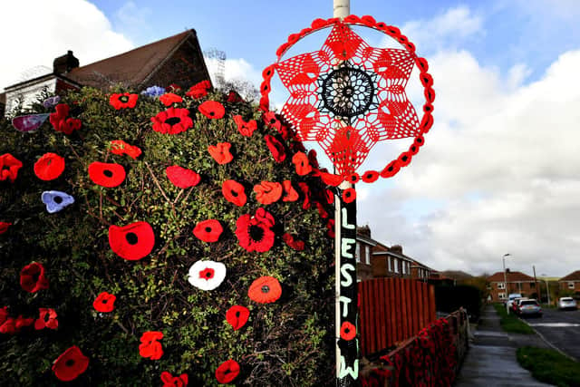 Remembrance Sunday is on Sunday November 14.