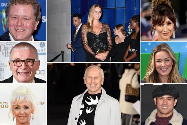The celebrities taking in this series of Celebrity Yorkshire Auction House.