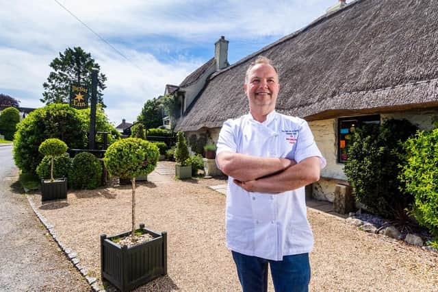 Owner Andrew Pern at Star Inn at Harome.