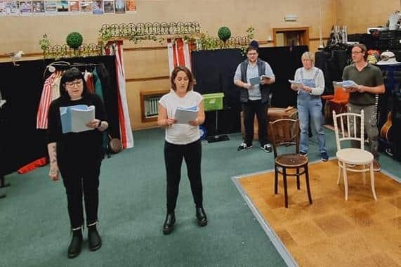 Beach Hut theatre company presents Beetles and Baubles by Paul Beck at Scarborough Library from November 30 to December 4